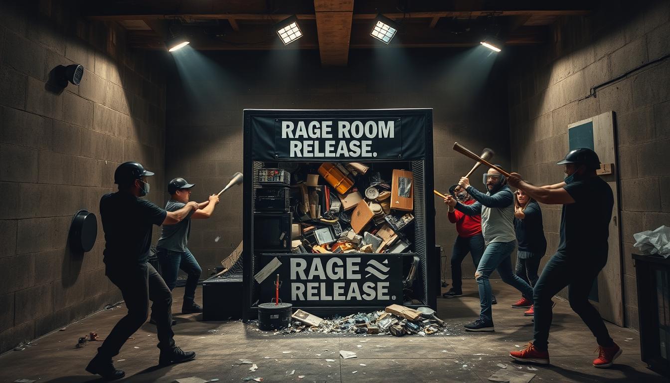 Extreme rage room experiences