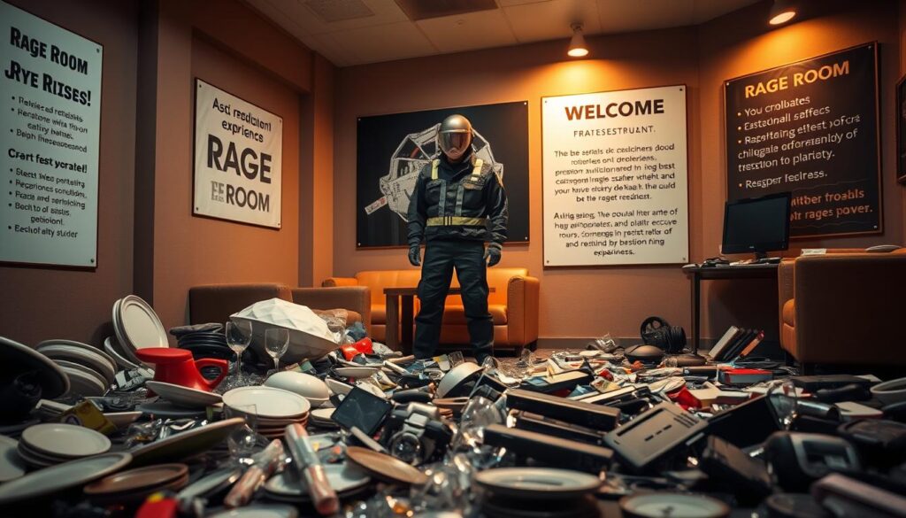 business model of rage rooms