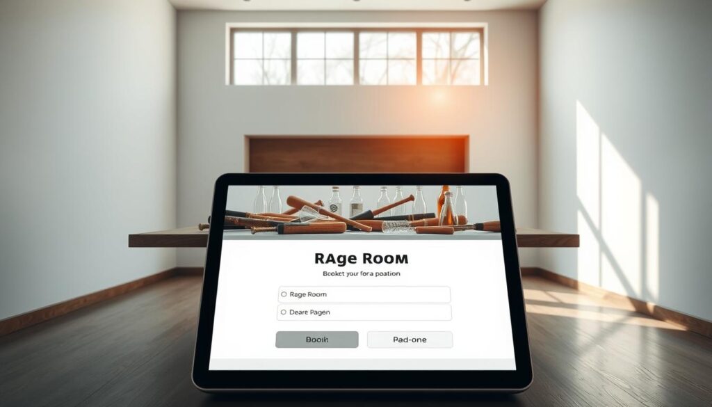 rage room booking