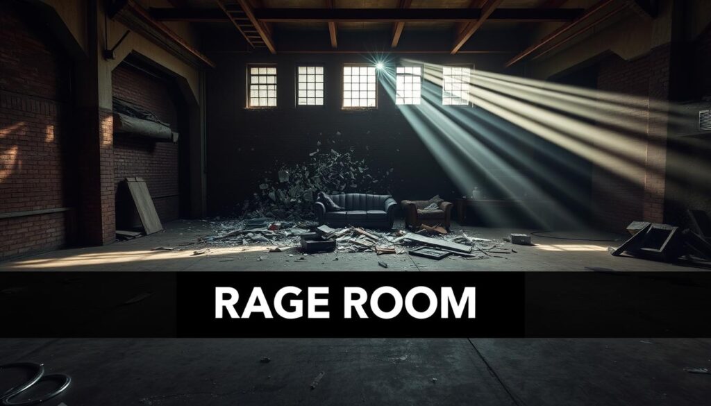 rage rooms for stress relief